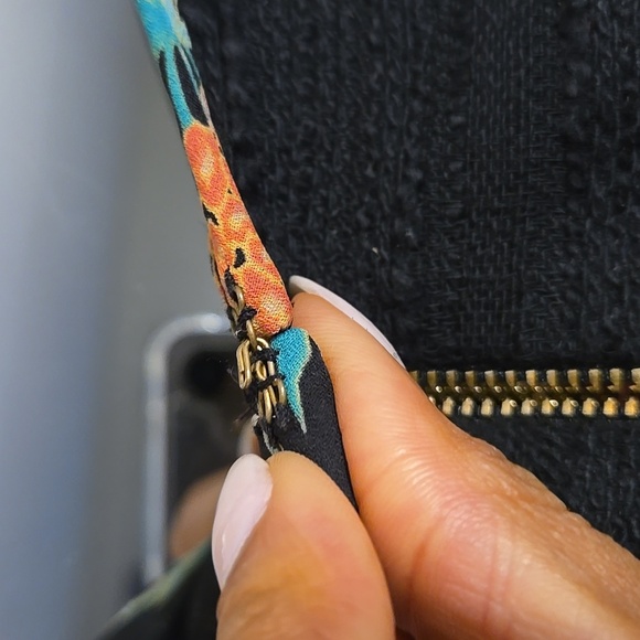 Kate Spade Cotton The Blossom Trimmed Tweed Lined Fit And Flare Mini Dress - Picture 10 of 14